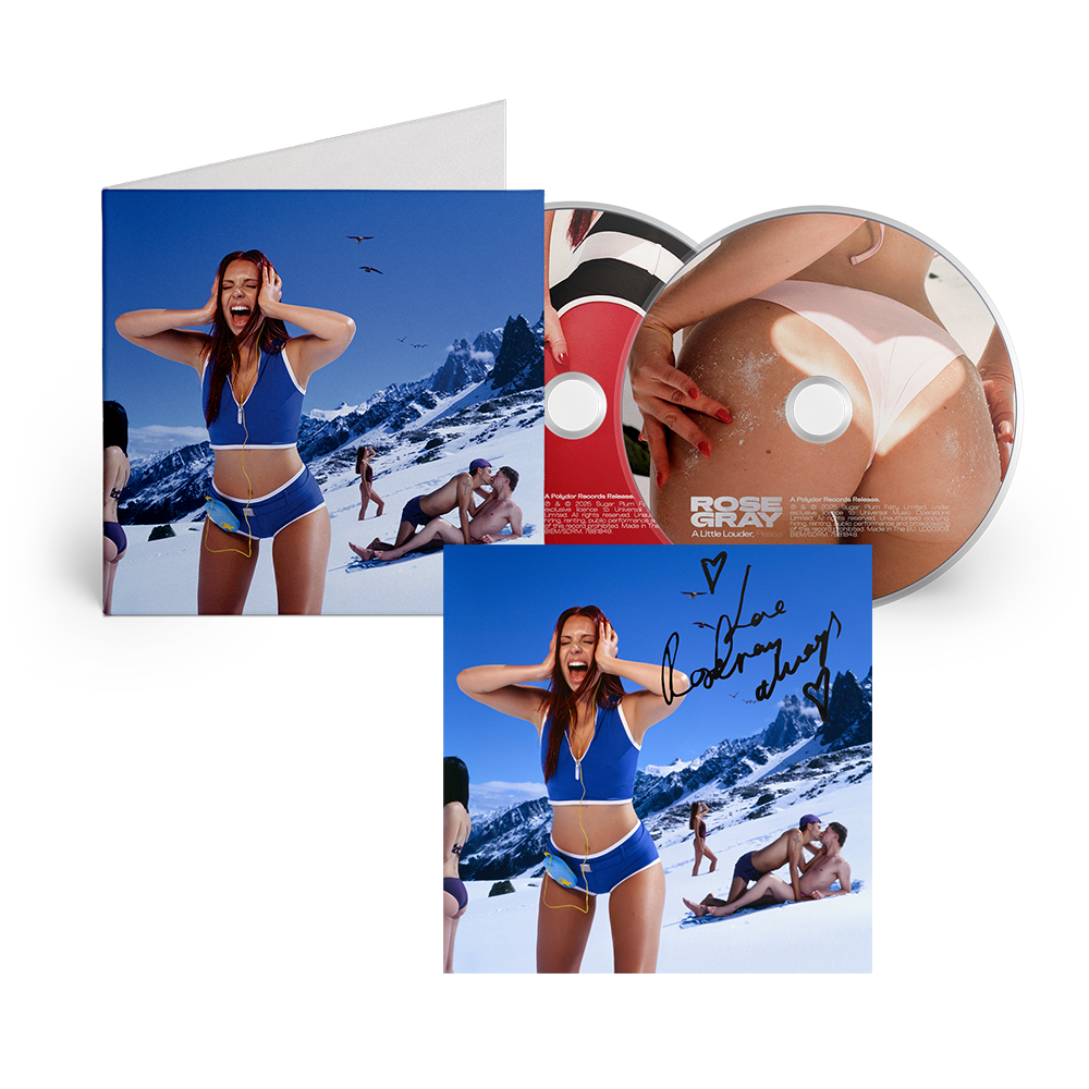 A Little Louder, Please (Deluxe) 2CD + Signed Art Card